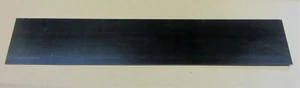 Alu-Verbundplatte 3mm Zuschnitt 650x120mm Deckschicht 0,3mm in Schwarz glänzend - Bild 1 von 3