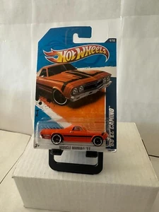 Hot Wheels '68 El Camino 2011 Muscle Mania #4/10 A26 - Picture 1 of 1