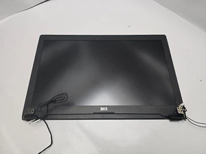 Clevo P950HR 4K Gaming Laptop Screen Complete Top Lid Ref #3 - Picture 1 of 4