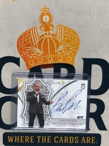 2024 Topps Royalty UFC BRUCE BUFFER AMBASSADOR AUTO /99 RP - Picture 1 of 2