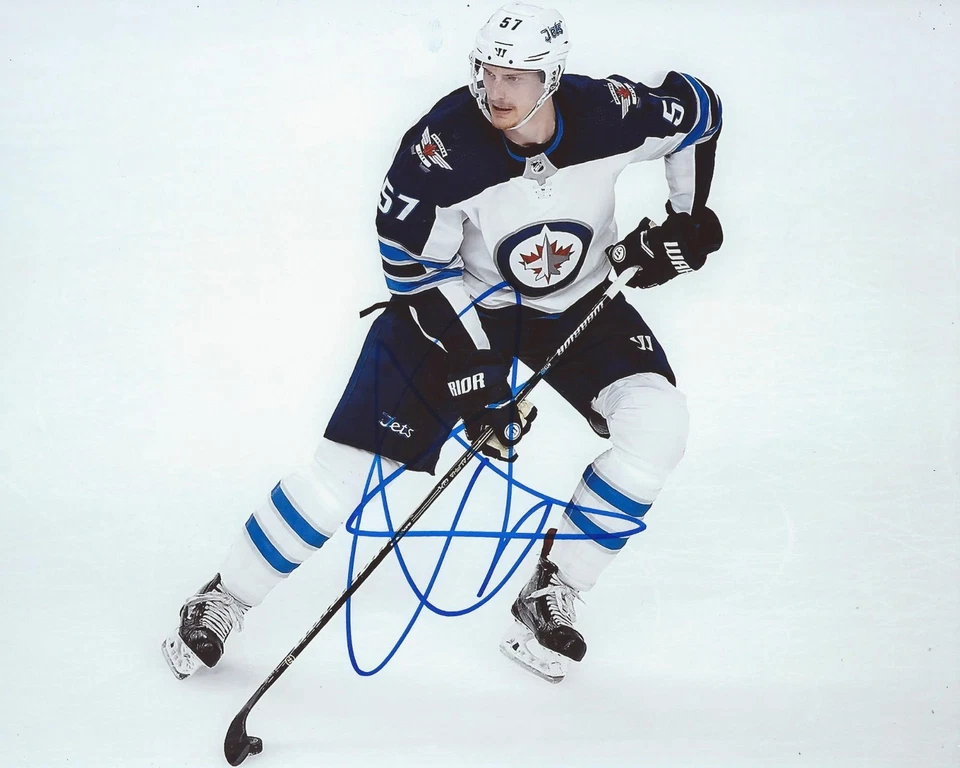 Tyler Myers Signed 8x10 Photo Winnipeg Jets Autographed COA D - Image 1 of 1