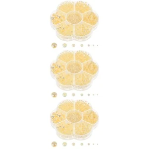 Diy Assorted Sizes Imitation Flatback Pearls Diy Crafts Half Pearls Pearl Beads - Picture 1 of 12