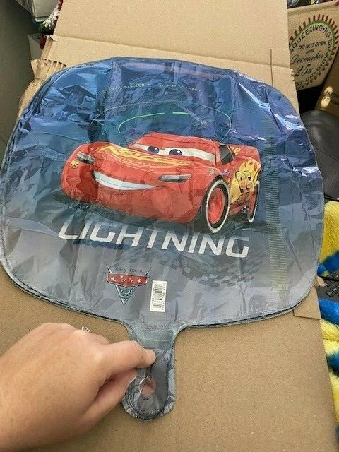 Amscan 3536401 "standard Square Cars Lightning" Balloon