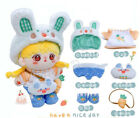 In Stock No attributes Sunshine Plush 20cm Doll Cute Rabbit Clothes Outfit Gift