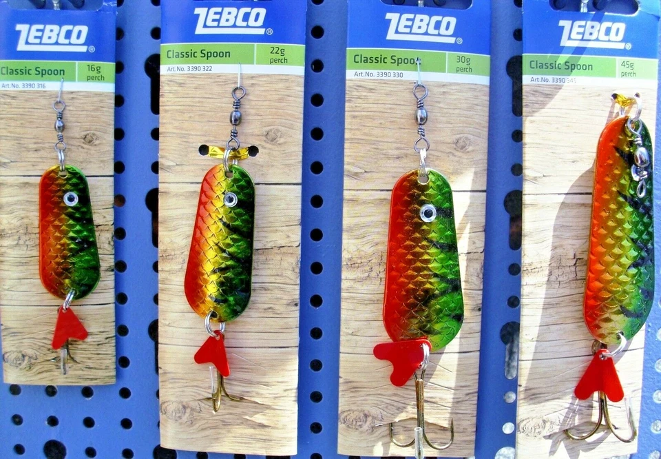 Classic Spoon Blinker Barsch - Design  16, 22, 30, 45 gr. Hecht, Barsch, Zander - Bild 1 von 1