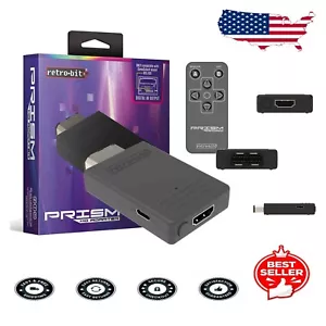 Plug-and-Play GameCube HDMI Adapter: AV to HDMI Converter with Custom Display - Picture 1 of 8