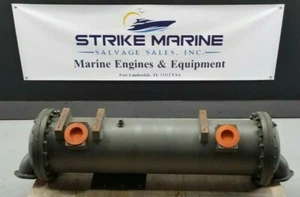 Detroit Diesel 23522736, Marine Engine Oil Cooler Heat Exchanger Assembly - Picture 1 of 9