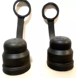 Lote de 2 - Tapones/tapones de polvo acoplador de goma Bruning NR-50 - Imagen 1 de 8