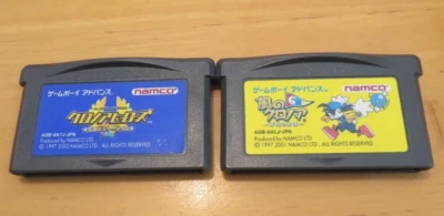 Kaze no Klonoa & klonoa Heroes set Nintendo Gameboy Advance GBA Japanese ver - Image 1 of 3
