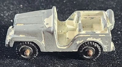 Vintage 1960's Midgetoy Diecast CJ-5 Off White Jeep. Our T5795 - Image 1 of 4