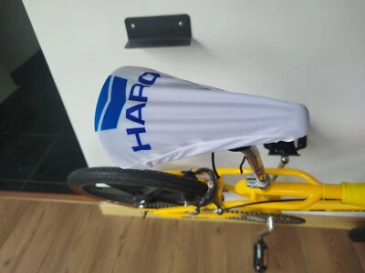 BIKINGTHINGS BMX Bicycle Seat Cover Vintage Haro Bike Saddle Cover Old School White BMX