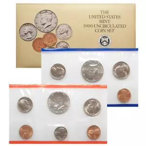 1990 U.S. Mint Set - Picture 1 of 3