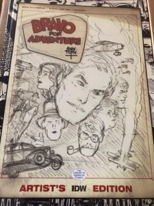 ALEX TOTH BRAVO FOR ADVENTURE ARTIST'S IDW XL 2015 1ST EDITION HARDCOVER IN BOX - Picture 1 of 4