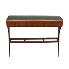 Consolle a Muro con Cassetti Impiallacciata Mogano - Design Anni 50 Italia ????????