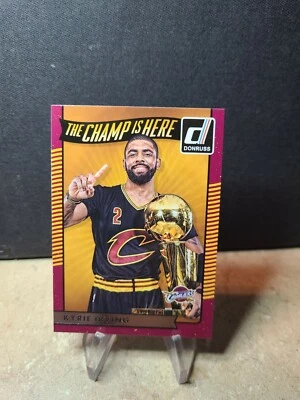KYRIE IRVING 2017-18 Donruss Basketball * THE CHAMP IS HERE  * Cavaliers #3 - Image 1 of 2