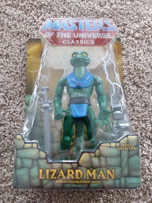 Masters of the Universe Classics MOTUC Lizard Man MOTU POP SIN USAR, EN CAJA NUEVO Foto 1 de 4