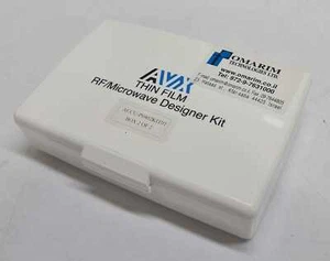 Kit de diseño de microondas AVX película delgada RF ACCU-P0402KIT01 tipo 1300 2.2pF-22.0pF #2 - Imagen 1 de 8