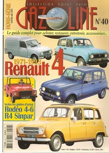 Benzin HS 40 RENAULT 4 1971 1993 R4 La 4L OHNE SERIE - Bild 1 von 2