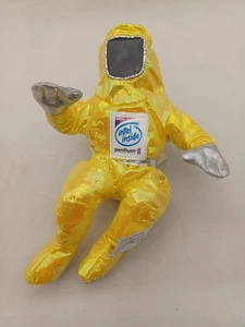 1997 Intel Astronaut Space Man Astronaut Plush 8" Yellow Holo Pentium New w/Tags - Bild 1 von 3