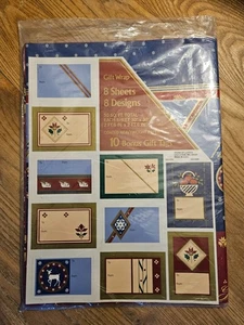 Envoltura de regalo House of Lloyd's 8 hojas, 8 diseños Navidad - Imagen 1 de 2