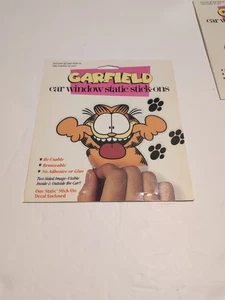 Car Window Cling - Garfield the Cat Decal, Vintage - Picture 1 of 3