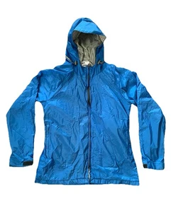 RARE Vintage 1960’s Early Gore-Tex LITE Gear Teal Blue Windbreaker Rain Jacket Parka - Bild 1 von 16