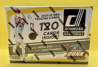 2021-22 Panini Donruss NBA Basketball Mega Box New Factory Sealed - Image 1 of 4