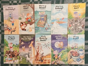 Vintage 1980s A Just Ask Book Weekly Reader Books Hardcover Lot of 22 Homeschool - Foto 1 di 8
