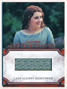 House of the Dragon Season 1 Lady Alicent Hightower Relic Cards #RC6 - Picture 1 of 2