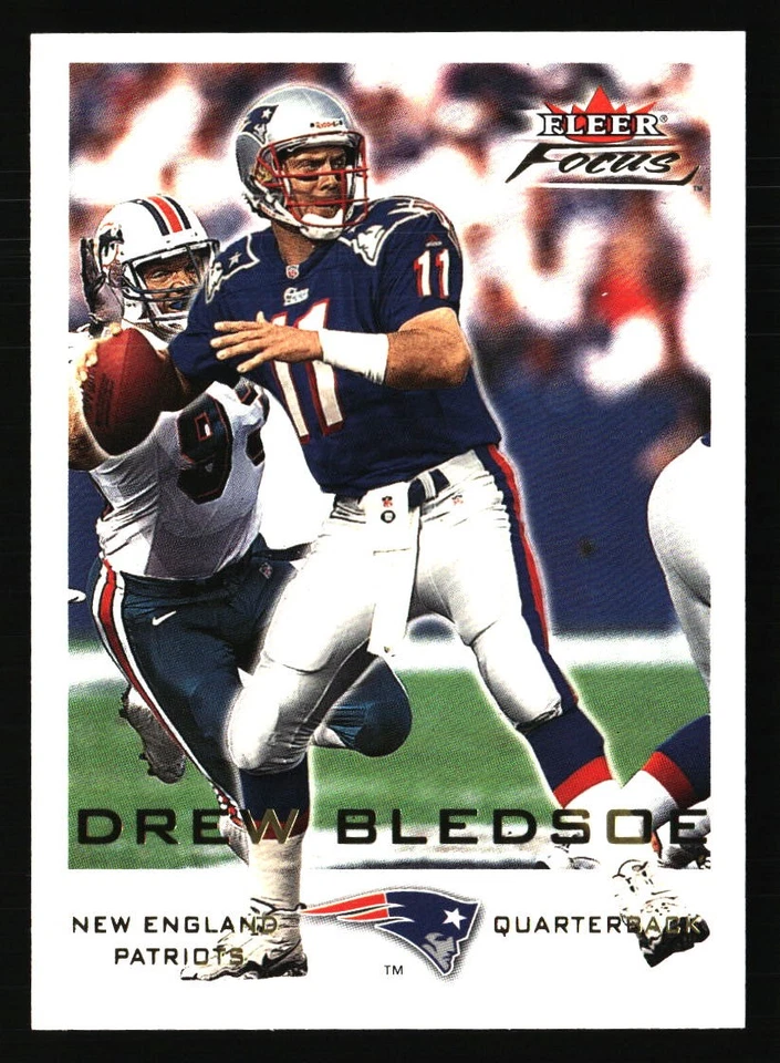 Tarjetas de fútbol americano New England Patriots - Elige entre el disco de cantidad de jugador de los años 100 - Parte 9 Foto 1 de 1