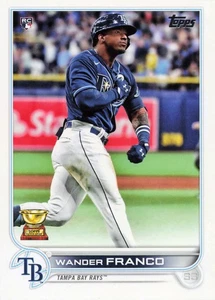 2022 Topps #215b Wander Franco - Imagen 1 de 2
