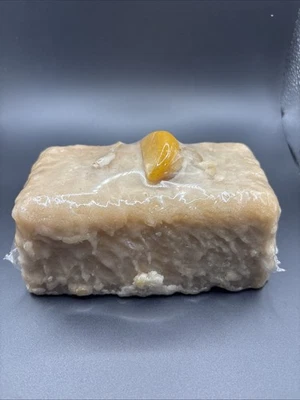 Hanna's Candle Co Caramel Apple Spice Cake Frosted Mini Loaf 2 - Wick Candle - Image 1 of 4