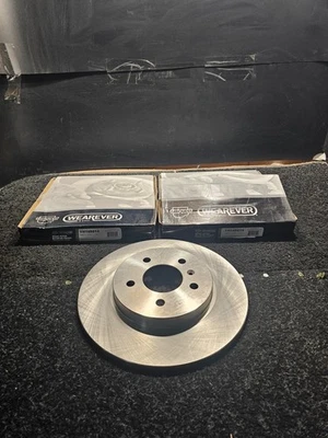 (QTY 2) For Chevrolet Uplander Pontiac Montana 2005 Rear Brake Rotor YH145614 - Image 1 of 4