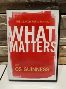 The Search for Meaning What Matters with Os Guinness © 2014 RBC Used DVD - Picture 1 of 4