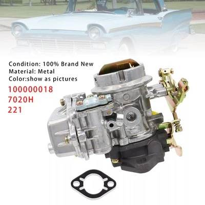 1*Carburador de barril 100000018 para motor Ford de 6 cilindros Holley 1904 1908 1909 1920 Foto 1 de 4