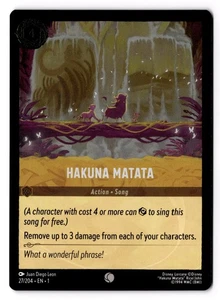 Hakuna Matata 27/204 The First Chapter Foil NM - Picture 1 of 2
