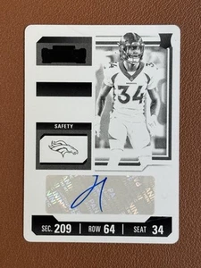 Panini Contenders 2023 - #291 JL Skinner 1/1 - Placa de impresión de novato 1 de 1 automática - Imagen 1 de 2