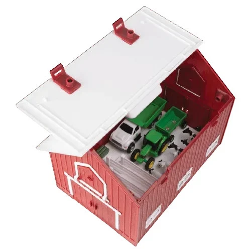 Tomy LP83015 John Deere 24 Piece Farm Playset, 1/64 Scale - Image 1 of 1