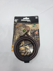 Master Lock 5/16" Camo Python Cable NEW - Picture 1 of 4
