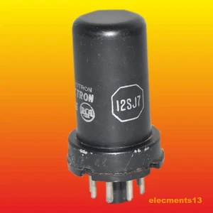 12SJ7 RCA USA PENTODE VACUUM TUBE USED = VT-162 = CV697 - Picture 1 of 5