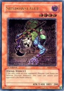 YuGiOh Shadowslayer (V.2) FET-EN024 Ultimate Rare Amerikanisch NM unl. - Bild 1 von 2