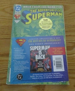 New 1993 The Return Of Superman Limited Collector's Set DC Comics Sealed - Picture 1 of 5