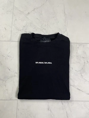 Camiseta John Richmond Negra Rock And Roll Talla XL Foto 1 de 4