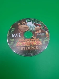 Disco Donkey Kong Returns (japonés) Nintendo Wii solo rayado necesita rejuvenecimiento - Imagen 1 de 2