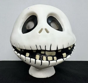 Pesadilla antes de Navidad 2002 Disney Jack Skellington Halloween Máscara Goma - Imagen 1 de 16