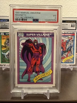 1990 / 1991 Marvel Universe Magneto Toy Biz Promos PSA 3 - Image 1 of 2