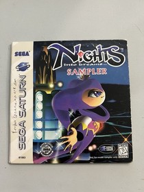 Nights Into Dreams Sampler Sega Saturn CD - Tested - Authentic