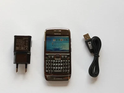 Original Nokia E71-1 Handy -Grau -Ohne SIMlock - Top Zustand - Bild 1 von 4