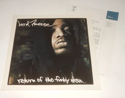 Lord Finesse - LP + PRESSE-INFO - Return Of The Funky Man - DE 1991 - Giant - Bild 1 von 3