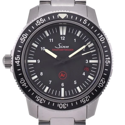 Reloj automático para hombre Sinn 603.EZM3.M 603.EZM-3 esfera negra B#143847 Foto 1 de 4